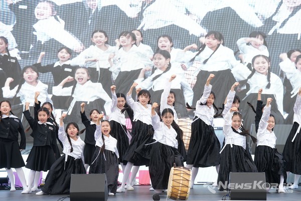 7일 K-웰컴존에서 광복 80주년 기념 연계 프로그램 ‘보훈문화제’가 열렸다. @천안시