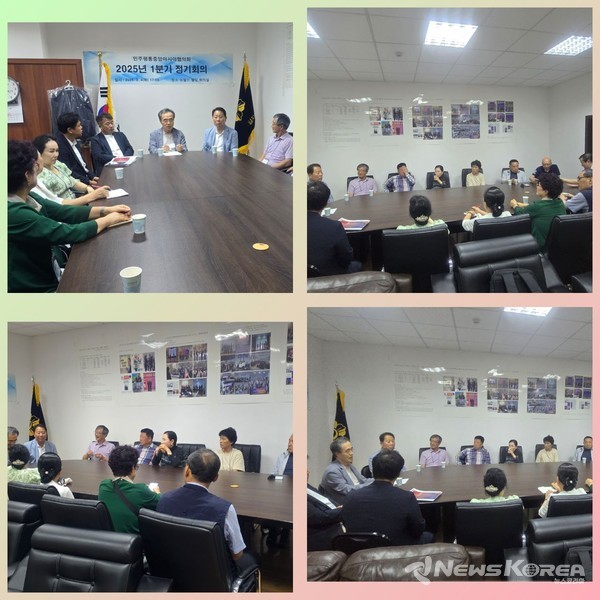 ▲민주평통 아산시협의회와 중앙아시아협의회 자문위원들이 타슈켄트에서 간담회를 갖고 교류 협력 방안을 논의했다. @뉴스코리아 신현권 동포기자