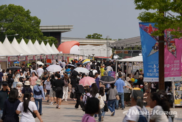 천안 K-컬처박람회’ 축제장 모습. @천안시