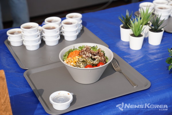 ‘2025 천안 K-컬처박람회’ 푸드존의 모습 @천안시