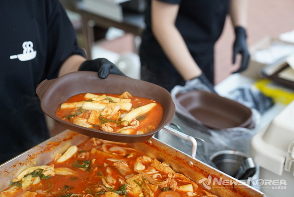 ‘2025 천안 K-컬처박람회’ 푸드존의 모습 @천안시