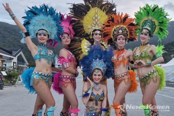 외국인쇼발레단  가르모니아 삼바 @평택시