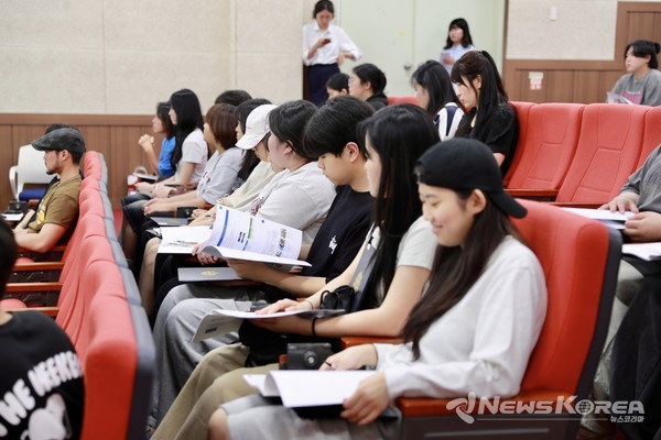 하계 글로벌 프로그램 선발증서 수여식 및 설명회 @충남도립대학교