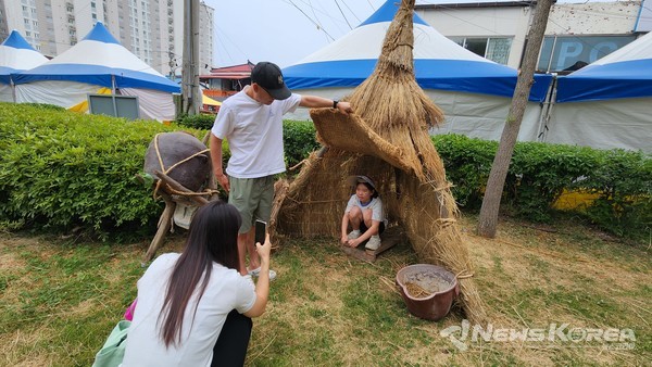 품바하우스 체험 현장(화장실 체험) @음성군