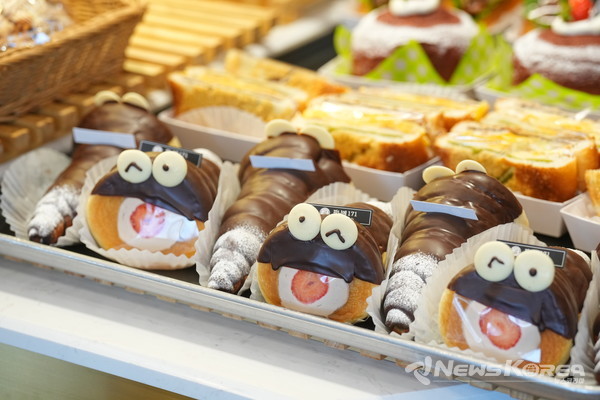 '빵지순례 빵빵데이' 행사가 진행 중인 '빵파니에'  @천안시