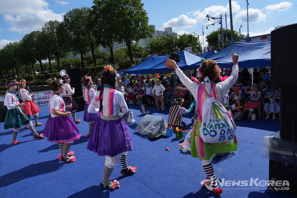 천변무대 공연 @음성군