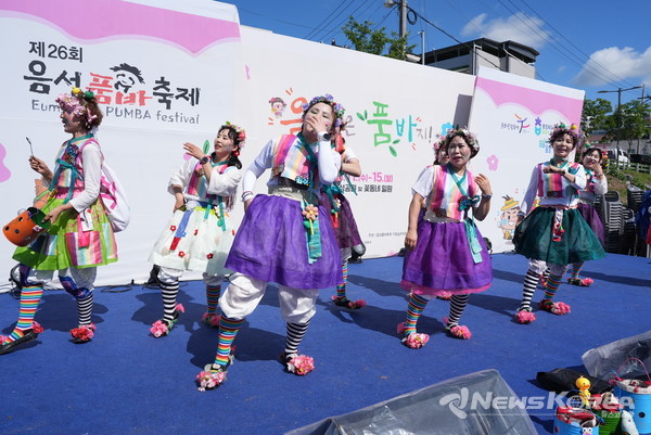 천변무대 공연 @음성군