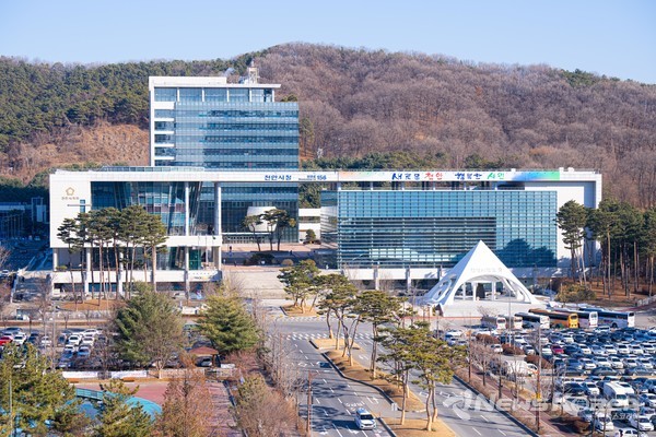 천안시청사 전경 @천안시