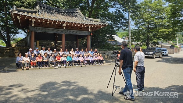 천덕1리 주민 단체 기념사진 @화순군