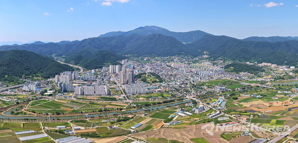 화순읍 전경 @화순군