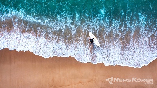 만리포 해수욕장 @충청남도