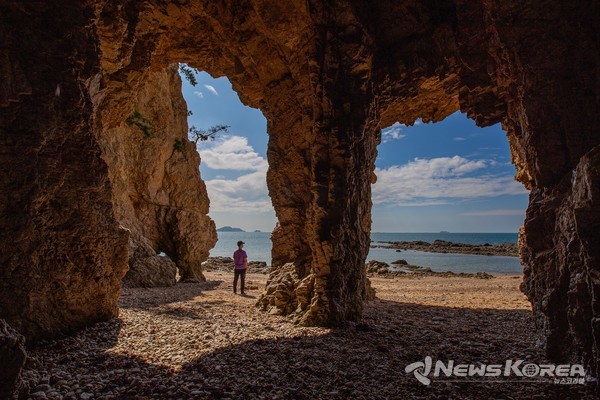 파도리 해식 동굴 @충청남도