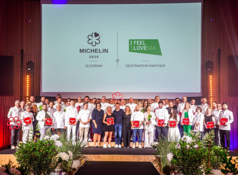 슬로베니아가 올해 미쉐린 스타 9개를 추가로 획득하며 유럽 미식 관광국으로서의 위상을 더욱 강화하게 됐다