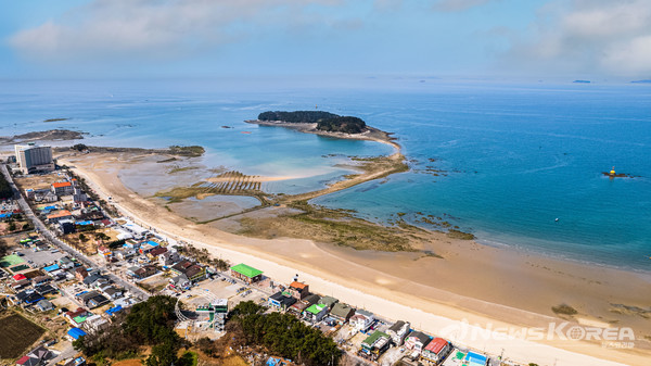 보령-무창포 신비의 바닷길 전경 @충청남도