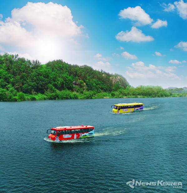 부여-수륙양용 버스 @충청남도
