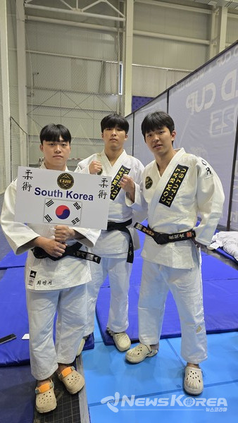 김진우, 최민서, 최장현 선수가 각각 동메달을  따냈다. @뉴스코리아 김상우 특파원