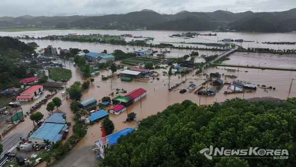 당진 집중호우 피해 상황 @당진시