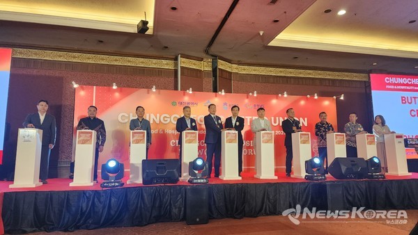 「2025 충청권 중소·벤처기업 해외박람회」가 7월 22일부터 25일까지 인도네시아 자카르타 JIEXPO 전시장에서 순조롭게 진행 중이다. @충청광역연합