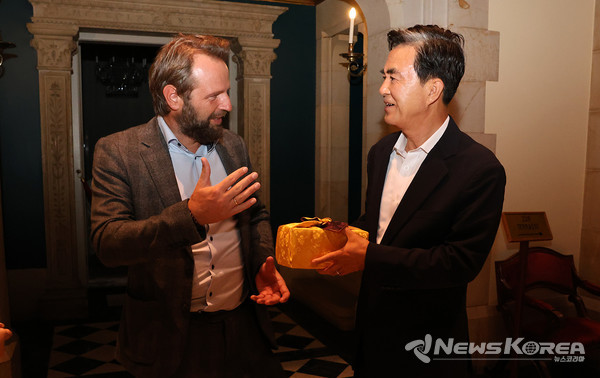 빌리 프레틀 대표, 김태흠 충남도지사 @충청남도