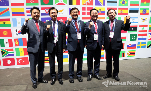 유니버시아드 대회 폐막식  @충청남도