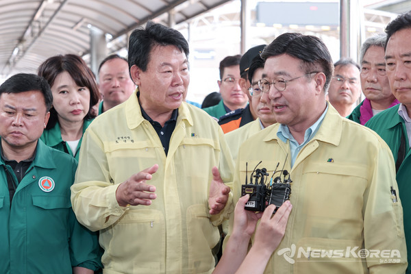 윤호증 행정안전부 장관, 당진 전통시장 방문 @당진시