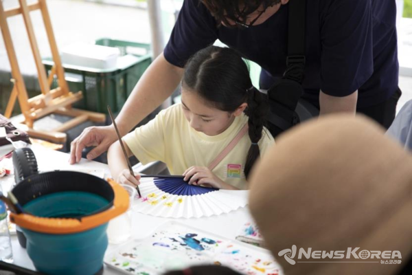 어린이 체험행사 현장 모습 @독립기념관