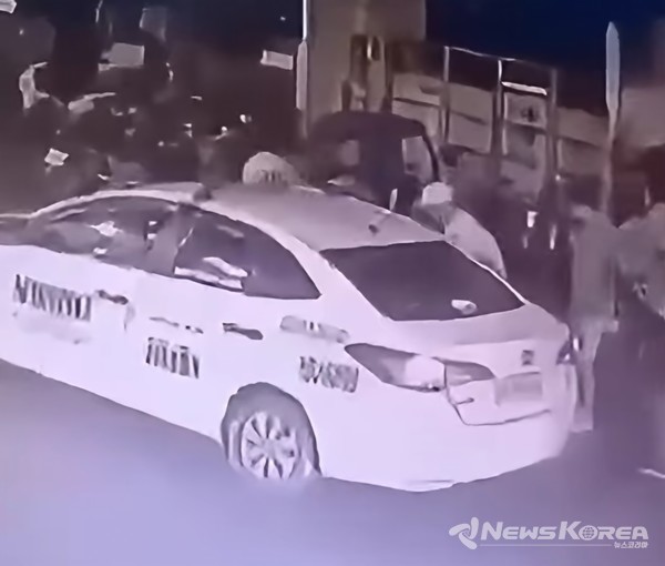 사건현장이 고스란히 찍힌 CCTV 영상 @PNP
