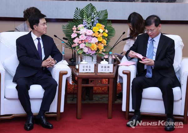 장수성장 접견 @충청남도