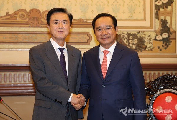 호치민 인민위원장 접견 @충청남도