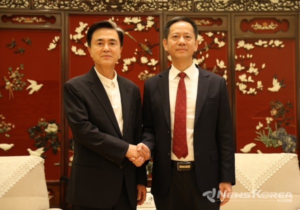 양저우 시장 접견 @충청남도