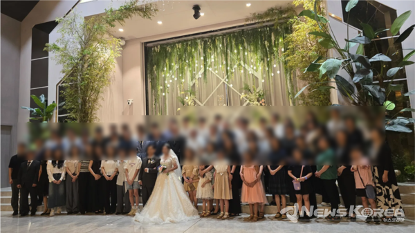 9월 7일 11년 만에 정식 결혼식을 올린 가정 @천안시다문화가족지원센터