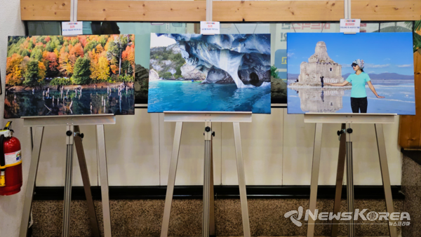 음성휴게소 전시사진 @성군 청년마을 글로컬타운