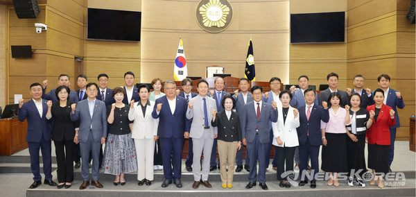 제9대 천안시의회 의원 일동 @천안시의회