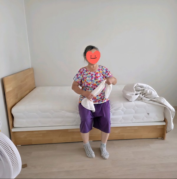 주거환경 개선에 고마움을 전한 어르신  @아우내 은빛 복지관