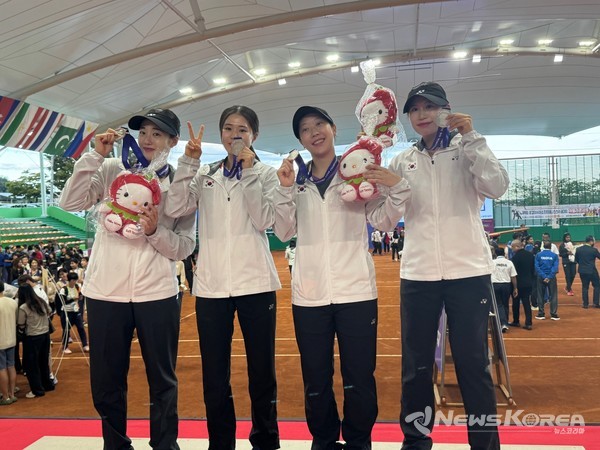 사진 왼쪽부터 지다영 노은지 김유진 김연화 선수 @안성시