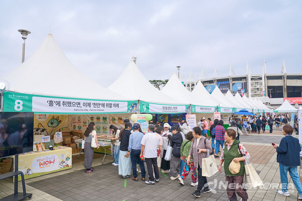 '천안흥타령춤축제 2025' 9월 25일(목) 행사장 모습 @천안시