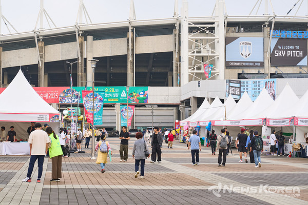 천안흥타령춤축제 2025 9월 25일 행사장 풍경 스케치 @천안시