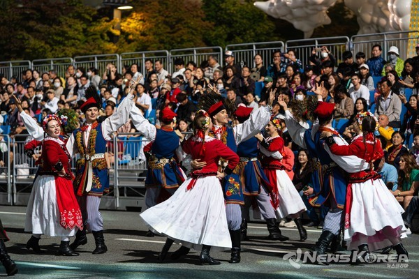 천안흥타령춤축제 2025 거리 퍼레이드 202. 09.26 @천안시