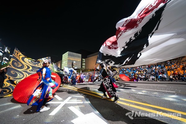 천안흥타령춤축제 2025 거리 퍼레이드 202. 09.26 @천안시