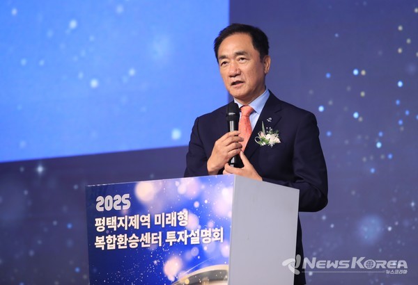 정장선 평택시장 @뉴스코리아 김성덕 기자