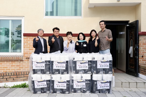 천안시의회 사회복지시설 방문 @천안시