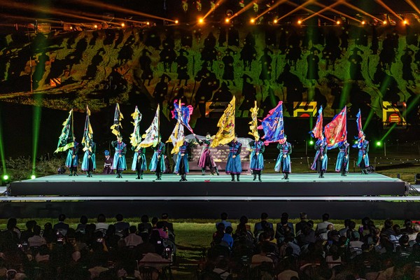 4일 저녁 연무대에서 열린 주제공연 ‘수원판타지-야조’ @수원시