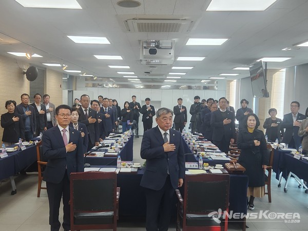 제135차 충남 시·군의회 의장협의회 정례회 열려 @뉴스코리아 김소연 기자