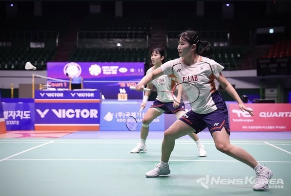 왼쪽부터 이연우-정나은 선수 @화순군