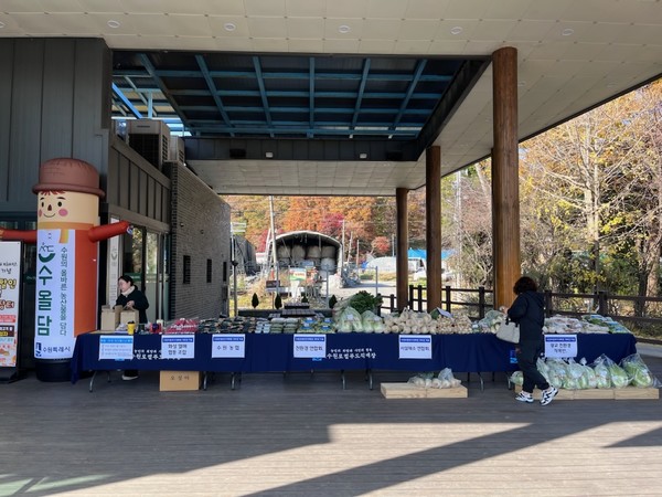 개점 9주년 행사를 연 수원로컬푸드직매장 @수원시
