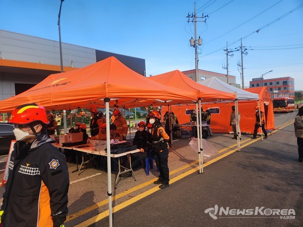 화재 현장 실시간 @뉴스코리아 최신 기자