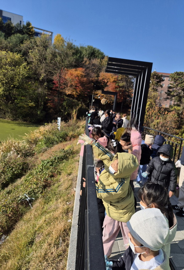 EM 흙공 던지기 행사 모습 @아산시