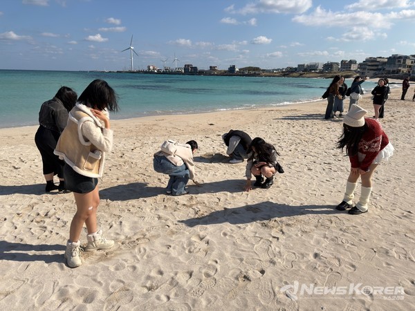 성일정보고등학교 수학여행단 제주그린로드 @제주관광공사