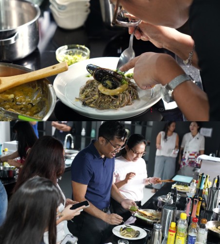 된장 파스타 실습 @주필리핀한국문화원