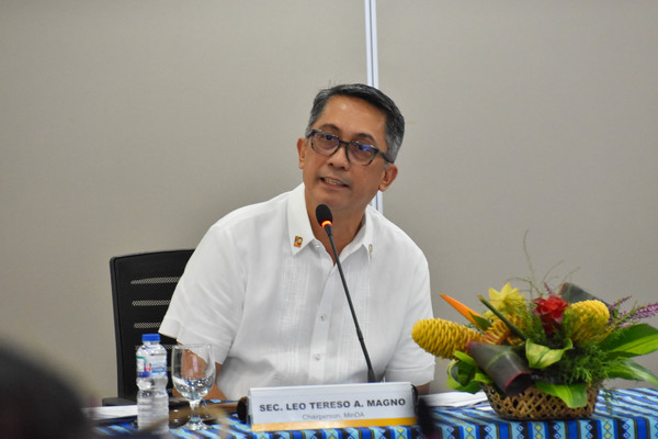 레오마그노 민다나오 개발청 장관 @민다나오 개발청 홈페이지